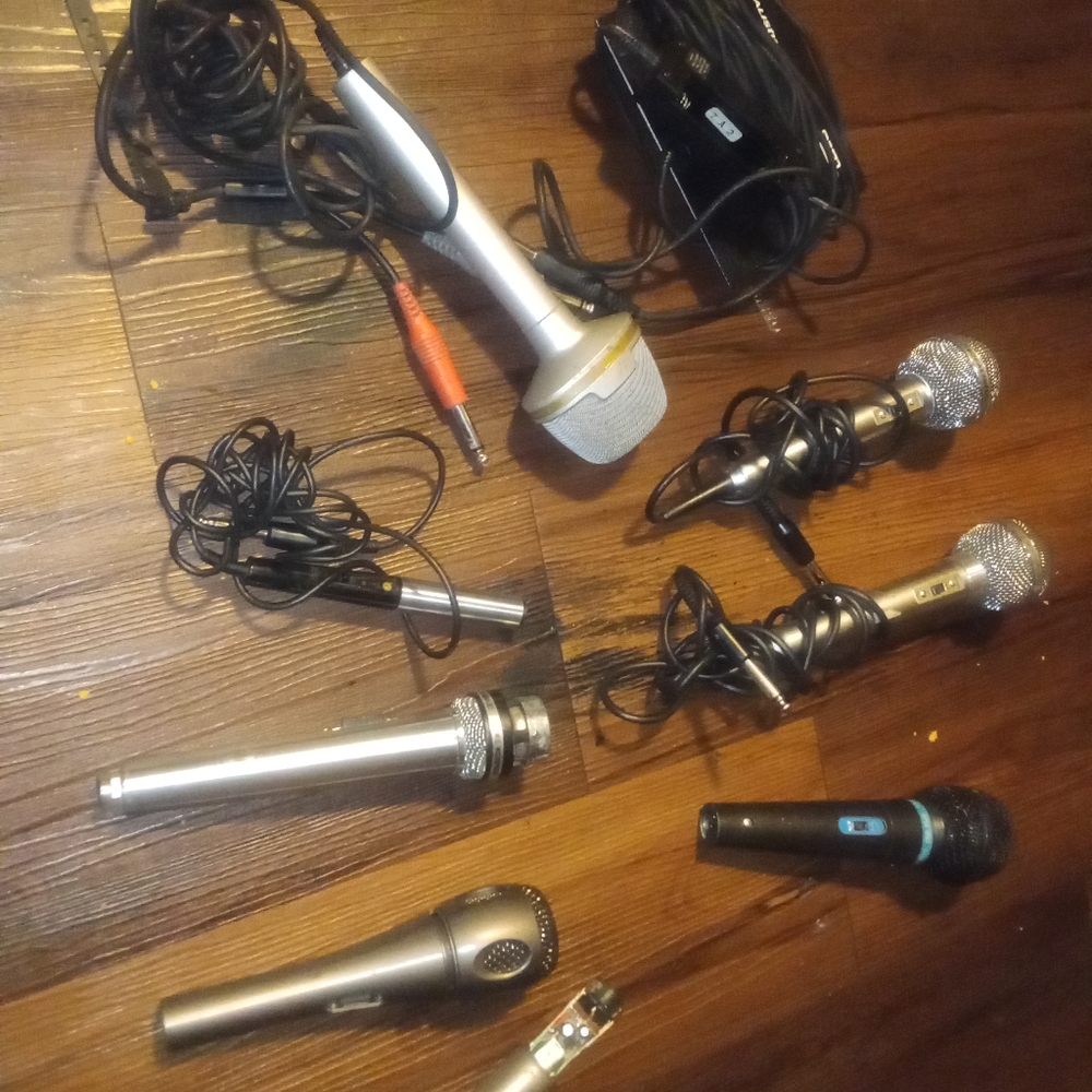 Vintage microphones bundle (9)